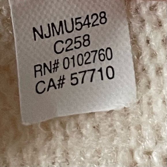 Kate Spade Wool Cream Black Bow Crewneck Sweater - 35608 - Picture 12 of 12